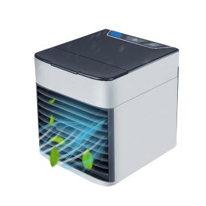 Mini Portable Air Cooler – Off White and Black
