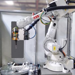 ABB Robot Arm 6 Axis Industrial Robots ABB IRB1520ID with OTC Welder and TBI Torch CNGBS Linear tracker for Welding Solution