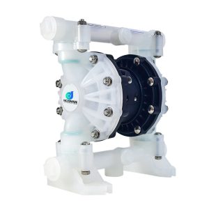 HICHWAN QBY3-25STFS Pneumatic Gas Diaphragm Membrane Pump for Machining Drinking Water Treatment Wastewater Treatment