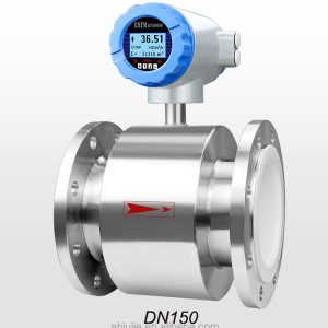Smart Magnetic Flowmeter Digital Electromagnetic Flow Transmitter Liquid Electromanetic Flow Meter for Water RS485 Hart