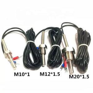 G1/4 G1/8 PT100 Screw air Compressor Temperature Sensor M10*1/M10*1.5/M12*-1.5/G1/4/M20*1.5 Probe JK NT Thermocouple