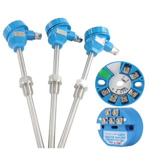 HY Temperature Sensor Type KBS TJ Flange/Thread Explosion Proof k Type Thermocouple 1200c Pt100 RTD WZP-241 4-20MA
