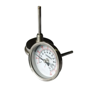 High 0-120 Degree Celsius Temperature Industrial Bimetallic Thermometer