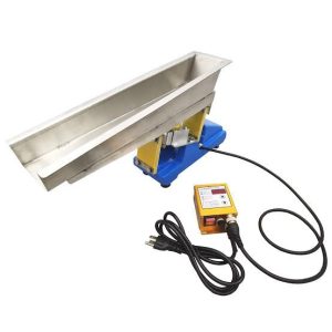 Electromagnetic Vibrating Feeder Shaking Feeding Machine 110V/220V Vibration Feeder GZV-3 for Powder and Granular Materials