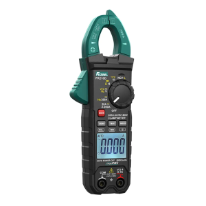 FUZRR FR210D Digital Clamp Meter 4000 Counts True RMS AC/DC 200A Ohm LowZ NCV Multimeter with Resistance & Diode Measurements